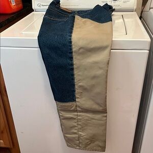 Cabela's Blue and Tan Men's hunting Jeans